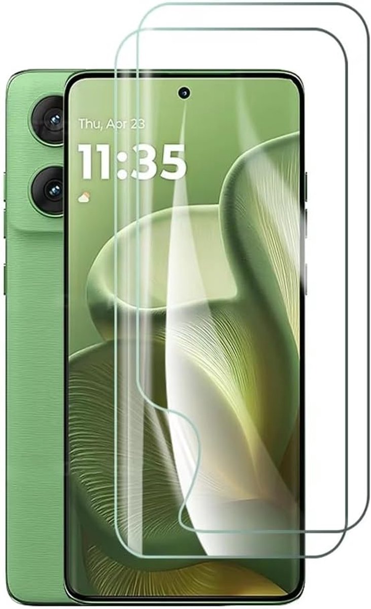 2 stuks hydrogel beschermfolie voor Motorola Edge 70, hoge aanraakgevoeligheid, flexibele TPU HD-displaybeschermfolie, vrij van krassen