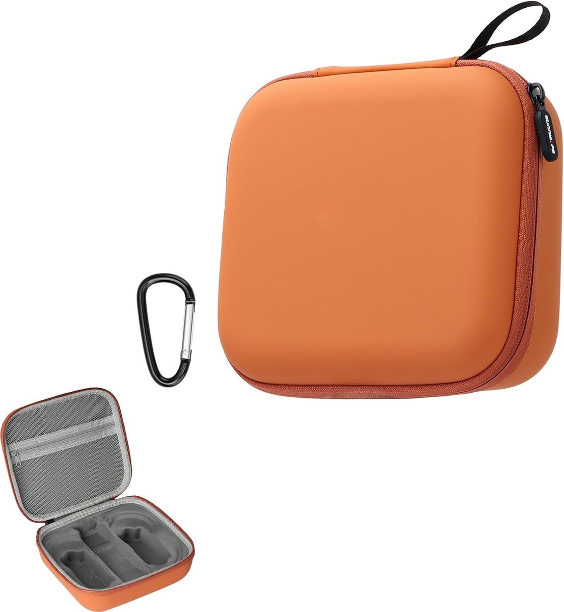 Case voor DJI Neo 2 valbescherming, valbescherming, reistas, krasbestendig, draagbare waterdichte draagtas, drone-accessoires, Oranje tas voor drone, 19 x 17.3 x 7.5 cm, Opbergtas voor