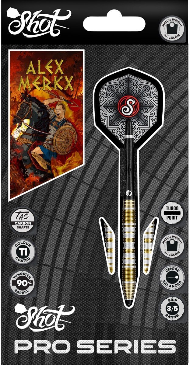 Shot Alexander Merkx Turbo Point 90% - Dartpijlen — afbeelding 2