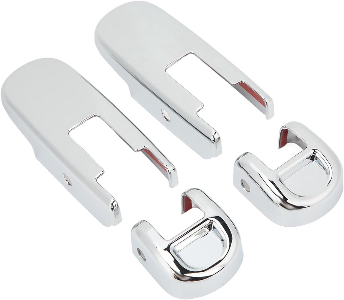 4PCS Bonnet Lock Covers, Bonnet Release Lever Cover For Hummer H2 SUT 2003‑2009 - ShopVlot