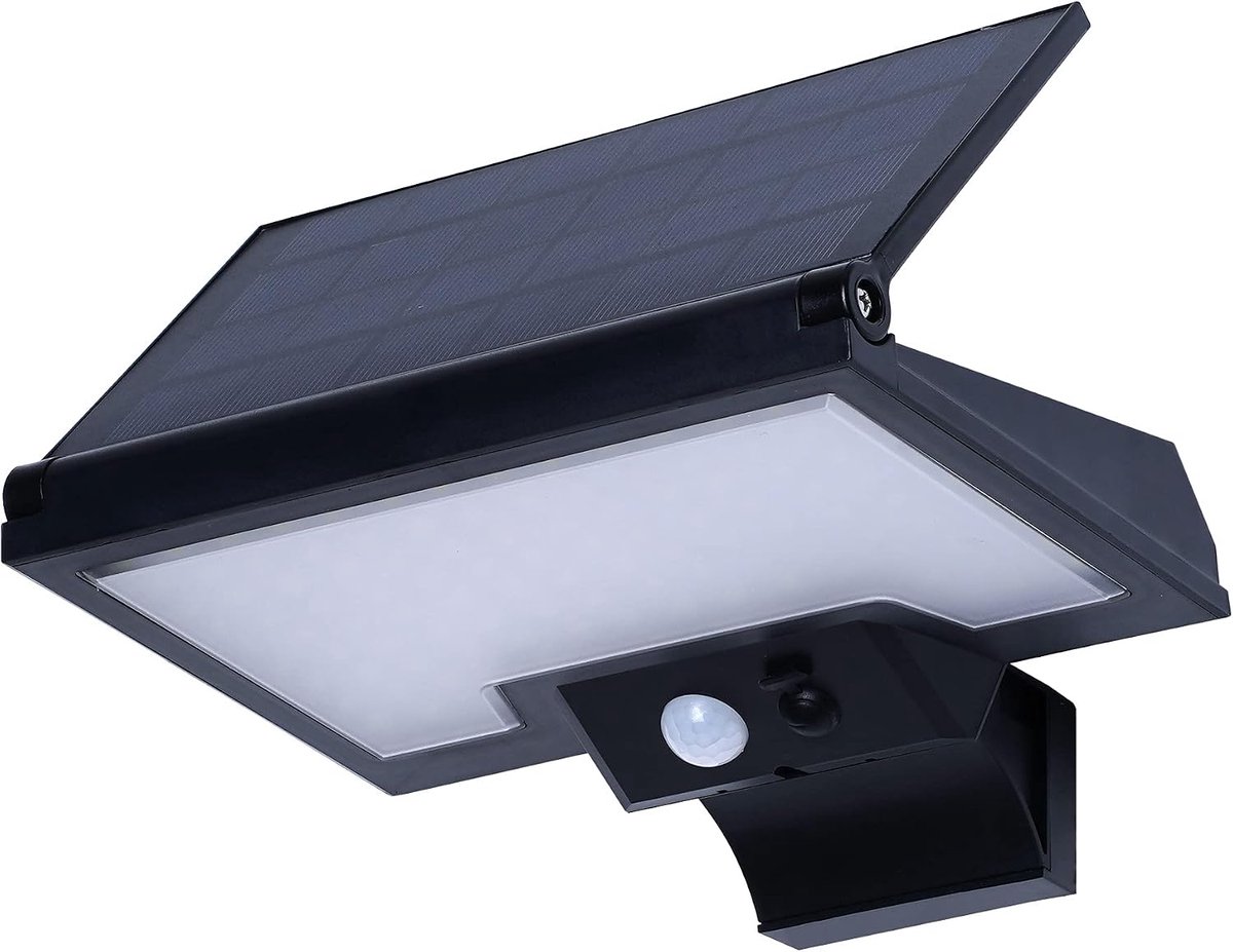 Foldable Solar Wall Light with Motion Sensor 1000 Lumens Wireless Waterproof Outdoor Safety Lights for Courtyard - ShopVlot
