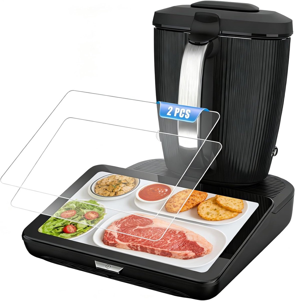 Screenprotector films voor Thermomix TM7 - transparant - shatterproof en krasbestendig - optimale bescherming - ShopVlot