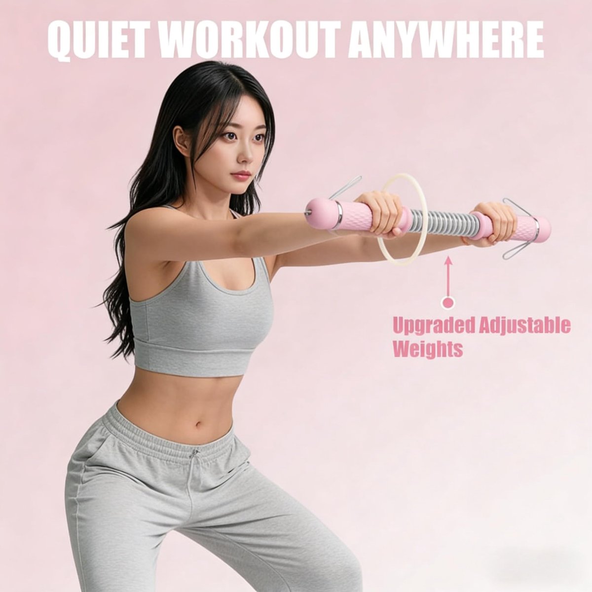 Kabelloos Gewichtsspringtouw Fitness Battle Rope Thuistraining Home Gym - ShopVlot