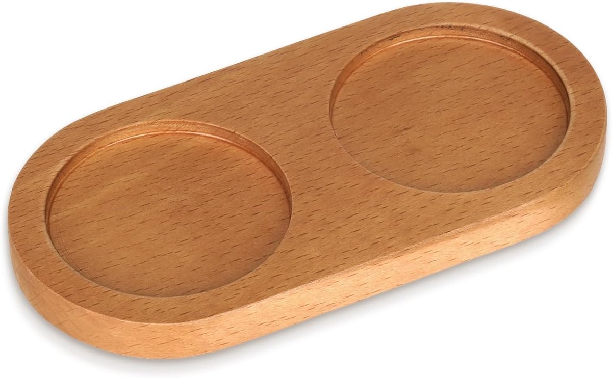 Pepermolens, pepermolenhouder, molens en strooier, zoutaccessoires, zwart hout, pepermolenplank voor 2 molens, accessoires, keukenopberghouder (bruin)