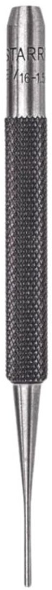 Precisie-aandrijfstiftpons - 1/16" diameter - 4" totale lengte