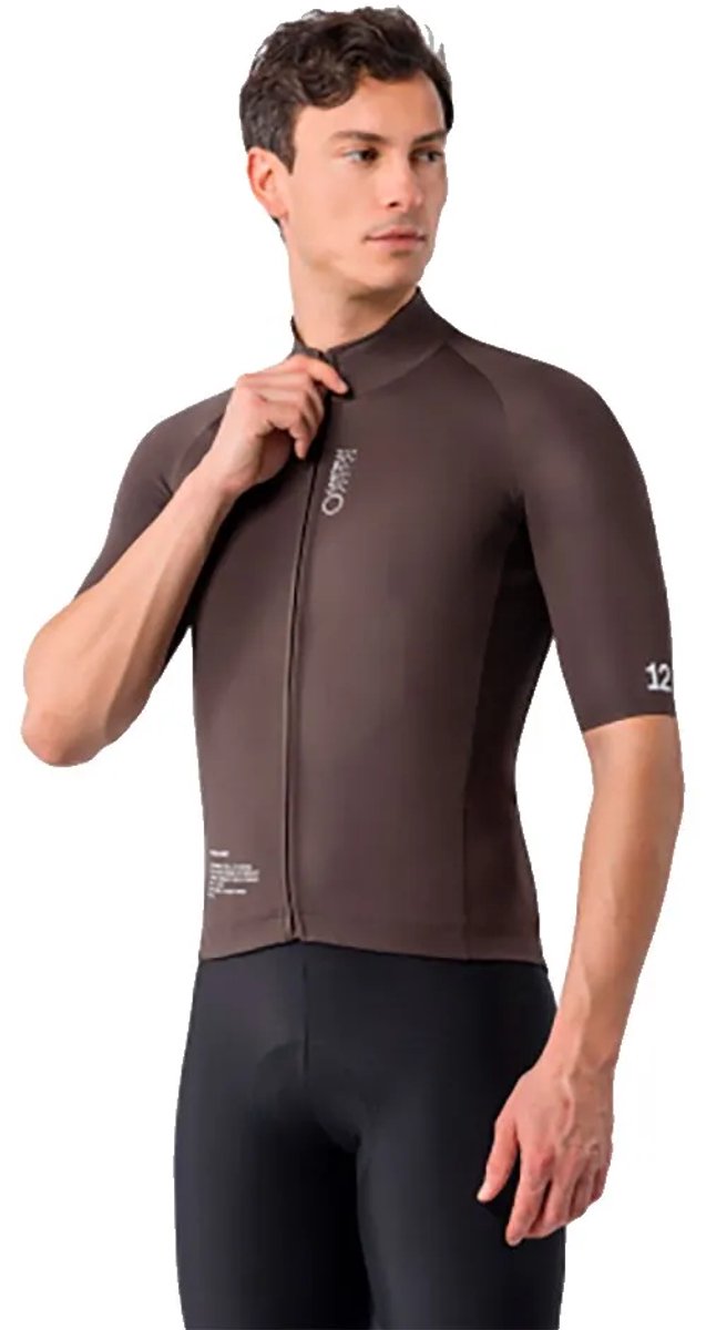 Castelli Do.di.ci Kortmouwjas Bruin S Man