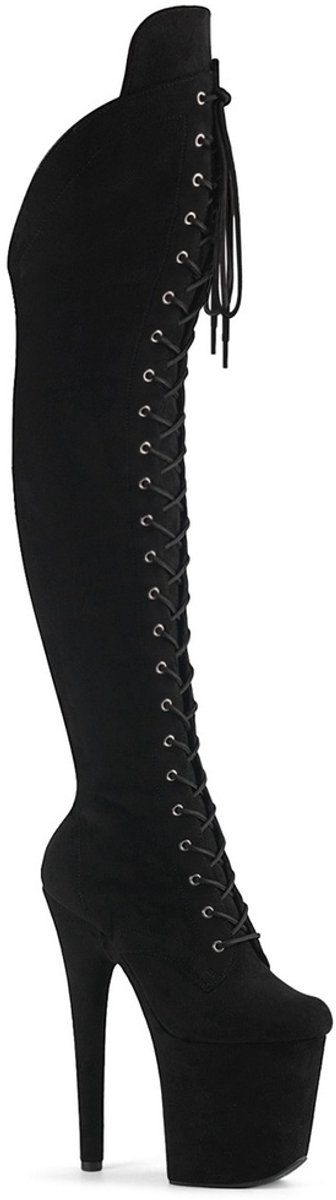 Pleaser - FLAMINGO3014FS Plateau Overknee Laarzen - US 10 - 40 Shoes