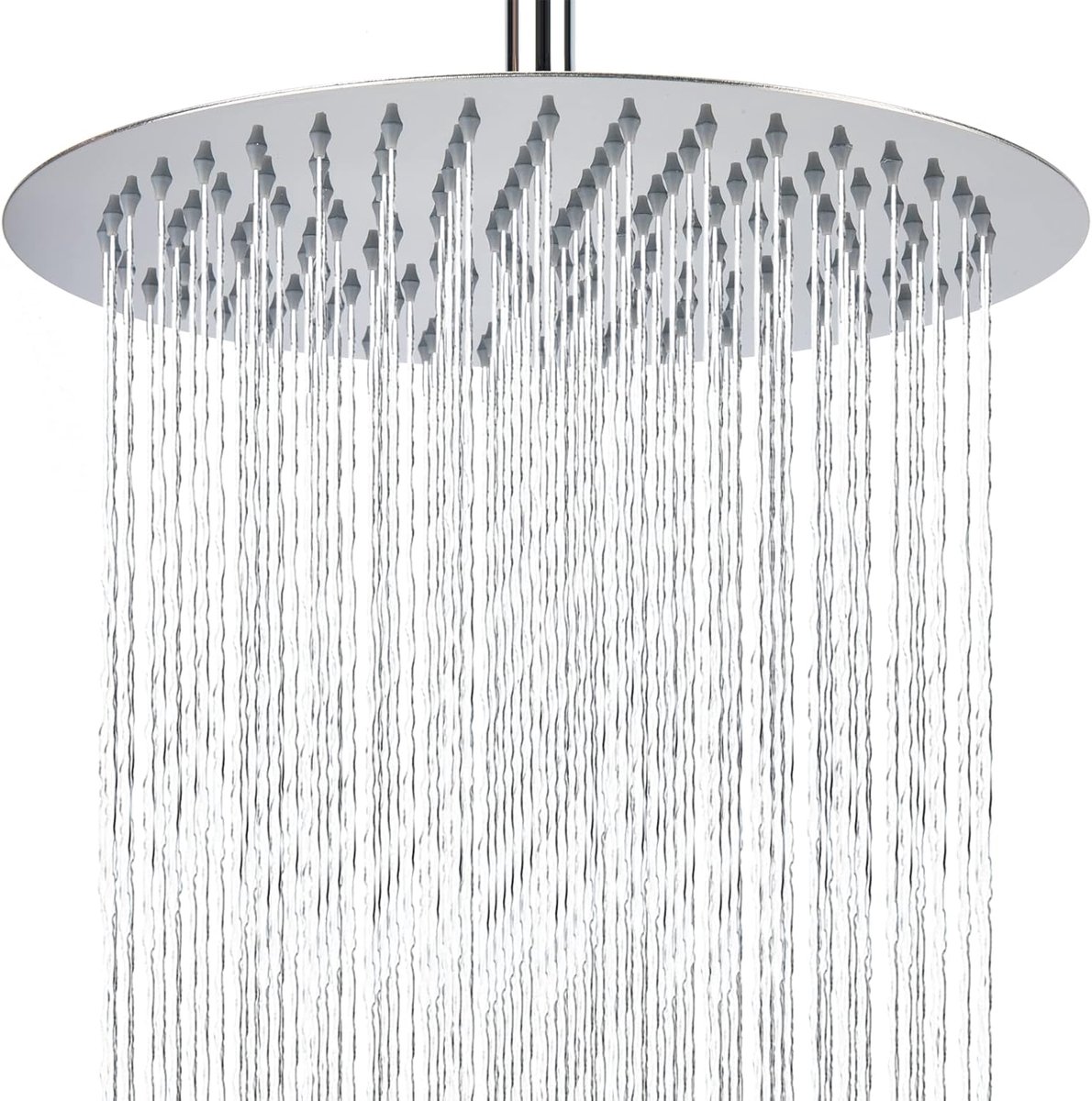 SnelShoppen - Rain Shower 30 cm Ronde Hoofddouche van RVS 304 - Hoge Druk Douchesysteem - Comfortabele Douche-ervaring - Wand- of Plafondmontage - Chr