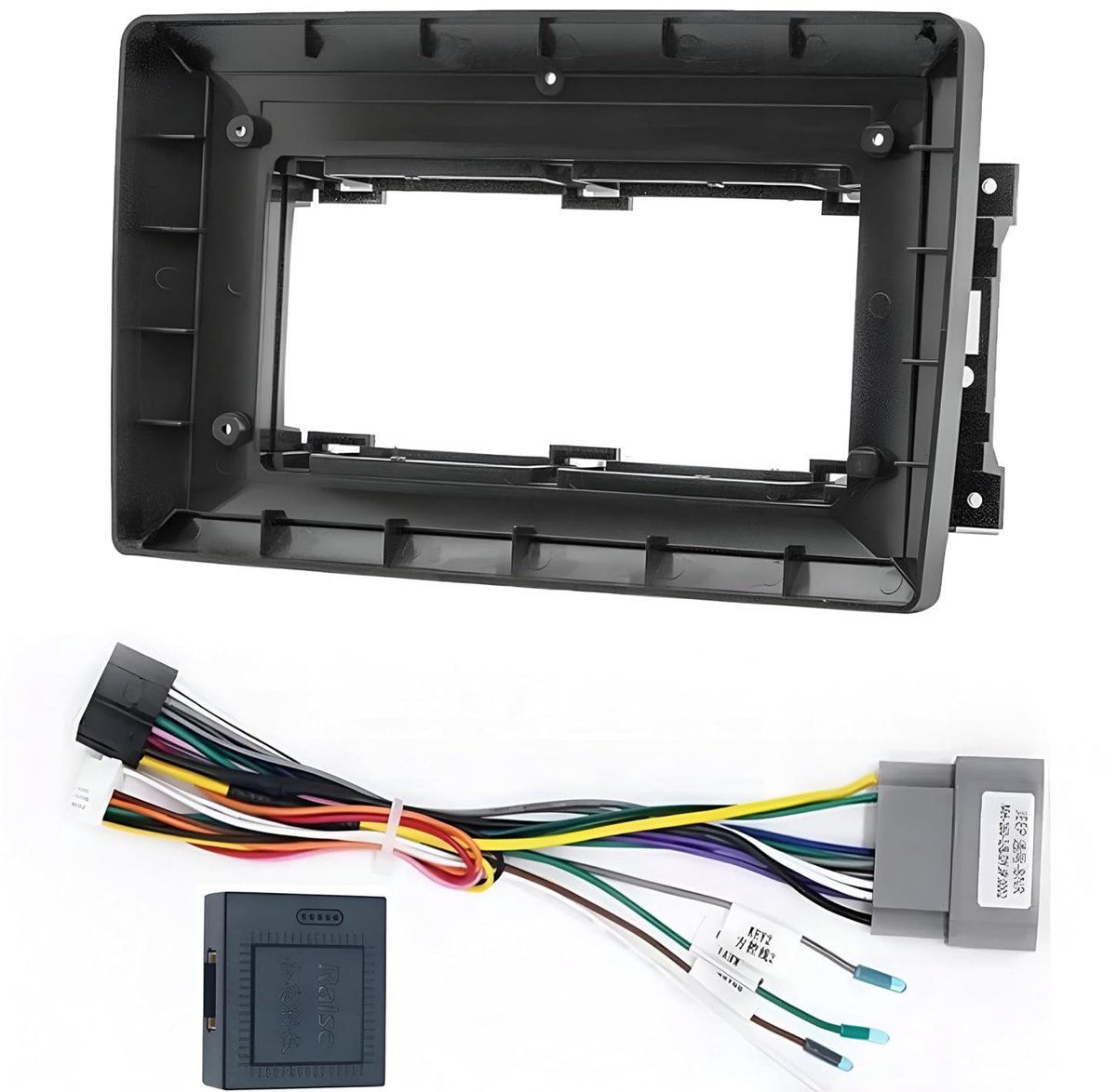 Auto radio montage kit 10.1/9 inch - ISO kabel - CAN Bus antenne adapter - ShopVlot