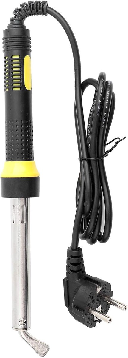 80 W professionele elektrische soldeerbout gebogen met soldeerbout tip, externe elektrische verwarming, EU-plug 220 V, hoge efficiëntie lasbout voor precisiewerk