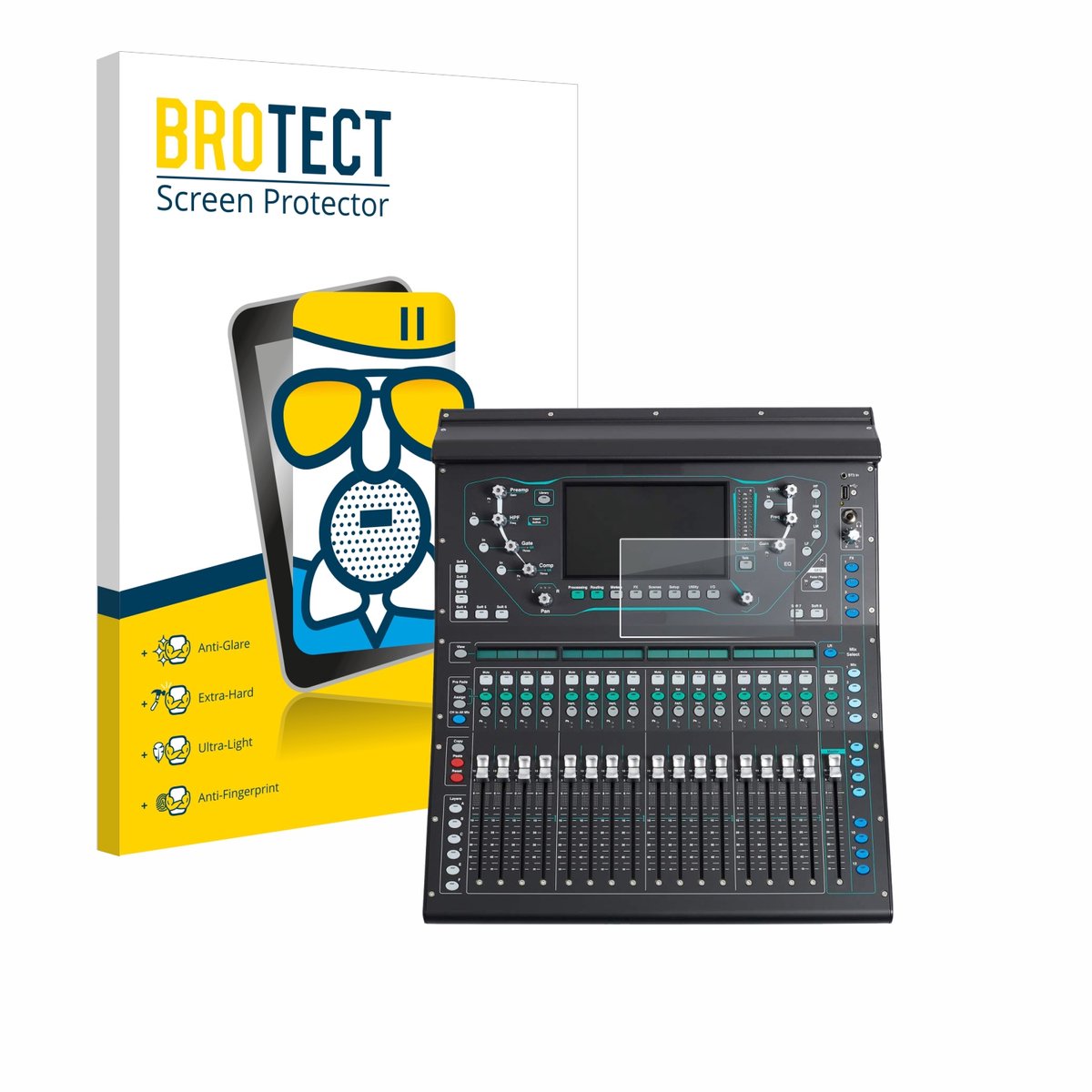 BROTECT - Screenprotector voor Allen&Heat SQ5 - Folie Beschermfolie Beschermglas matte