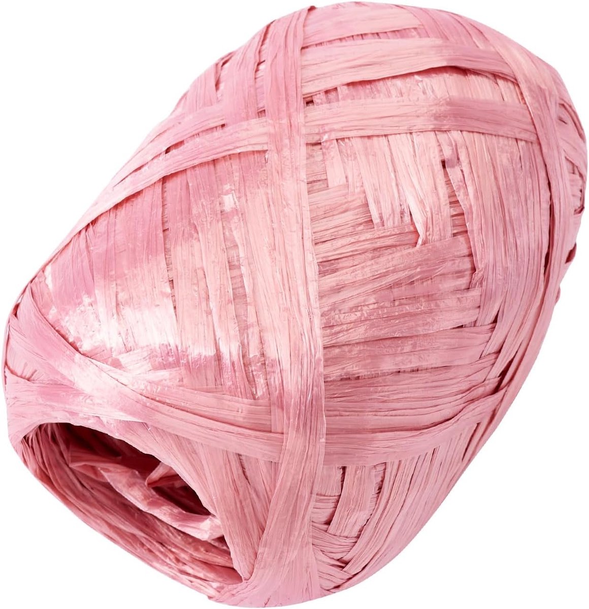 Raffia Lint Roze Raffia Touw String 0,2 Inch Breed Raffia Papier Lint voor Bloemist Boeketten Decoratie Kerst Festival Vakantie DIY Craft Geschenkdoos Verpakking