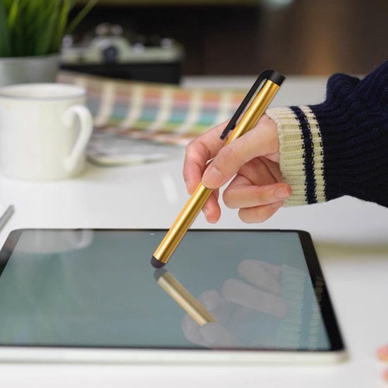 50 stuks tabletpen, touchscreen pen, touchpen, stylus pen invoerpen, boekii pen, capacitieve pen, metalen pen voor tablet, mobiele telefoon, smartphones (10 cm x 0,7 cm) — afbeelding 5