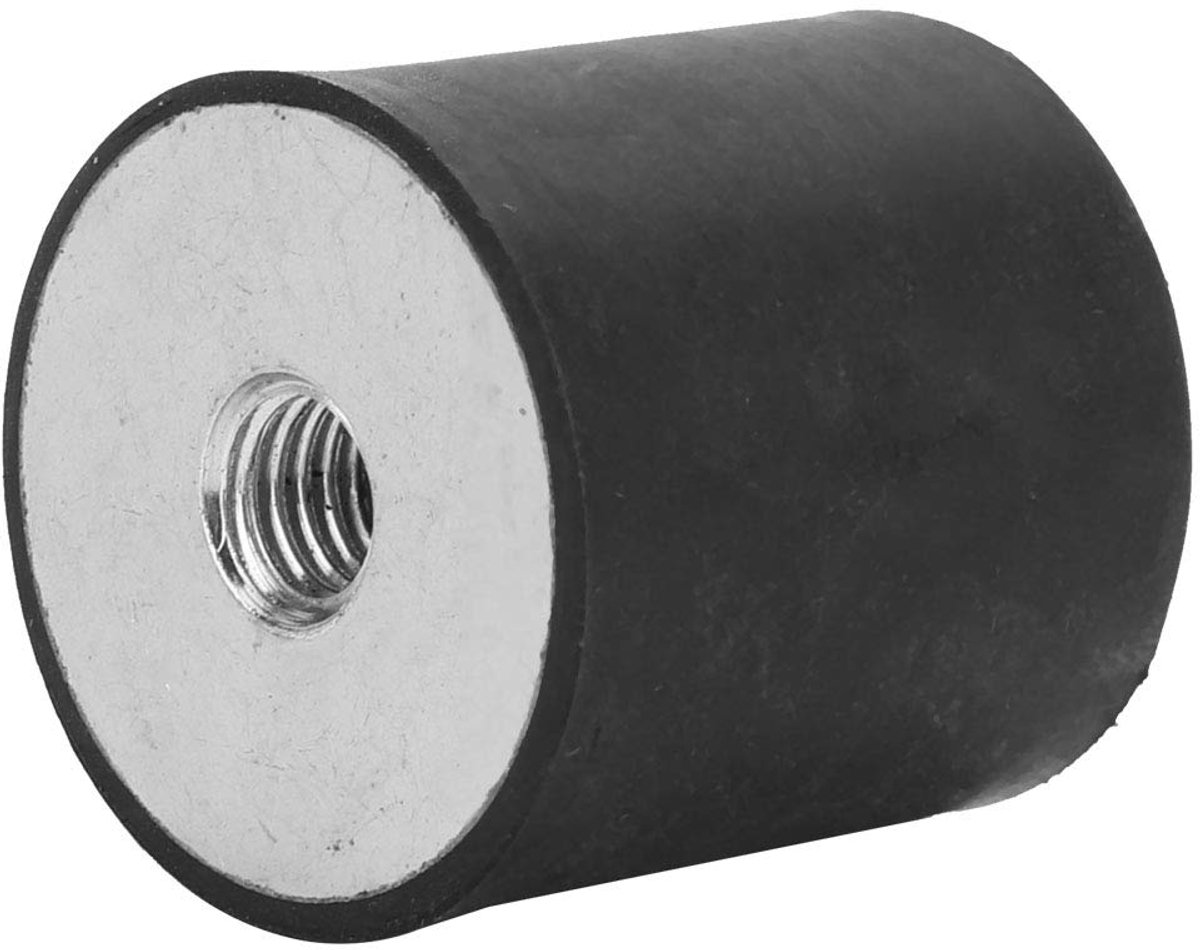 4 stuks trillingsdempende rubberen isolatorbevestigingen binnendraad trillingsdempende spoelisolatiedempers rubberen montagevoeten DE30 M8 (DE30 * 30 M8)