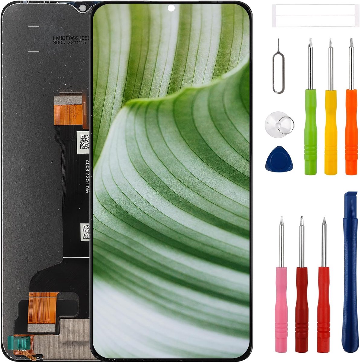 6,6 inch nieuwe LCD-display vervanging voor ZTE Nubia Neo 5G LCD-scherm touchscreen digitizer met verbeterde reparatiegereedschapsset [geen vingerafdrukfunctie]