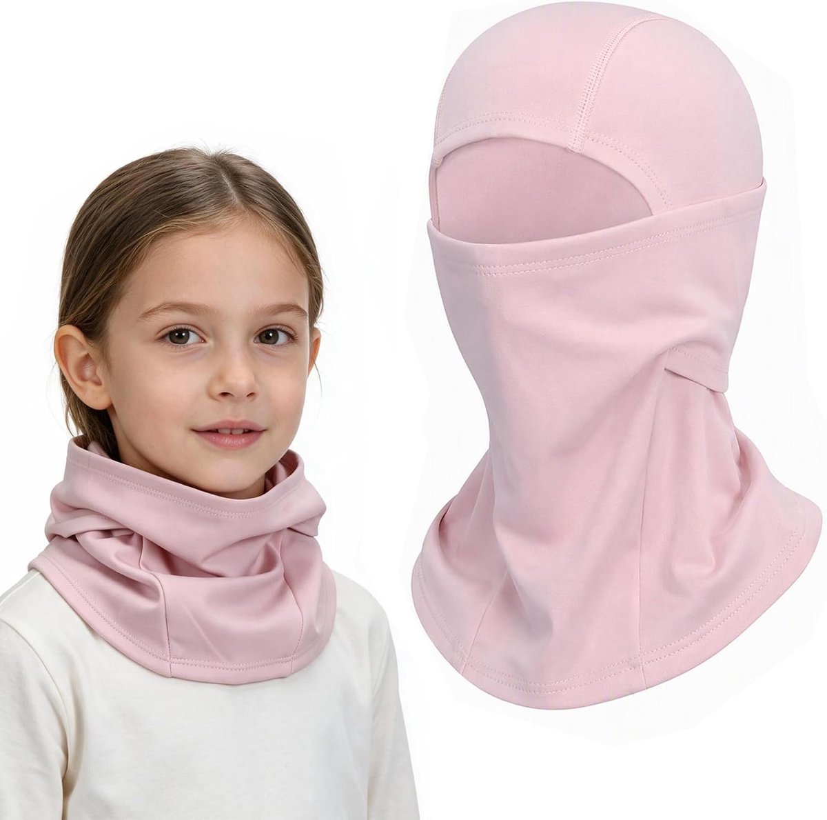 Thermische bivakmuts voor kinderen, winddicht en warm wintermasker