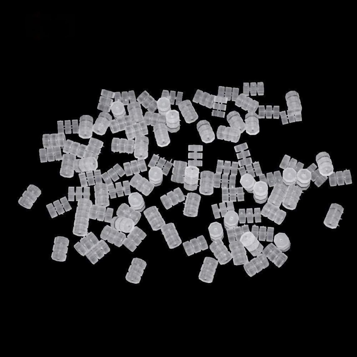 100 Stuks Fiets Siliconen Remkabelbeschermer O-ringen, Zachte Rubberen Beschermringen, Remkabelbeschermers met Krasbescherming, Ideaal voor 1,1-,8 Mm Binnenremkabels
