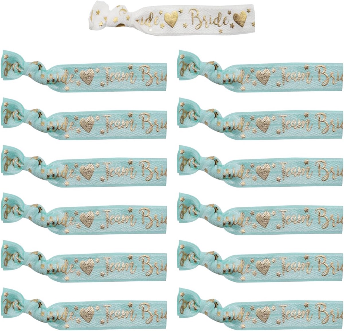 13 stuks bruiloftsarmbanden, vrijgezellenfeestaccessoires, decoratieve damesarmbanden, bruidsmeisjesarmbandsets, bruiloftsdecoratieaccessoires