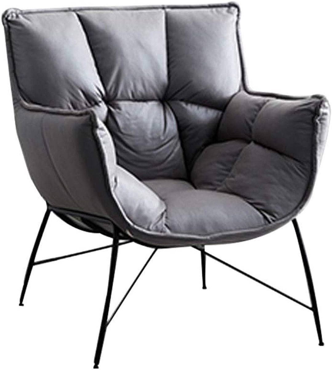 Eenvoudige en lichte luxe creatieve eenpersoons fauteuil slaapkamer luie vrije tijd woonkamer balkon lezen kleine bank