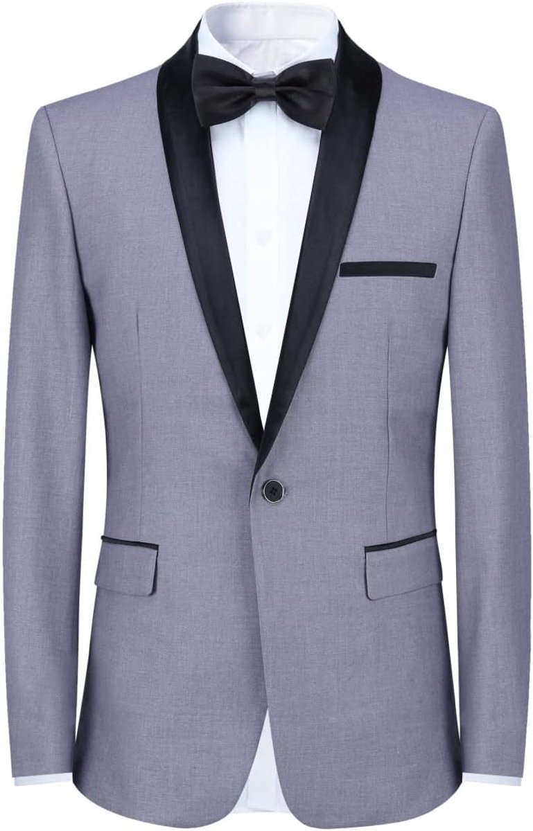 Tuxedo Een stuk omslagdoek voor heren, slim fit, elegant, klassiek, zakelijke bijeenkomst, bruiloft, bal, dagelijks gebruik