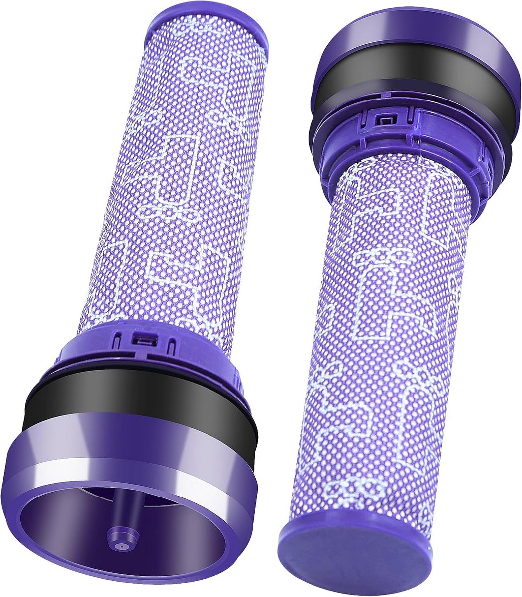 2 stuks filters voor Dyson DC28c, DC37, DC39, DC39c, DC39i, DC41C, DC53, Ball Multi Floor, voorfilter voormotorfilter stofzuiger, wasbaar HEPA-filter, reserveonderdeelnummer # 923413-01