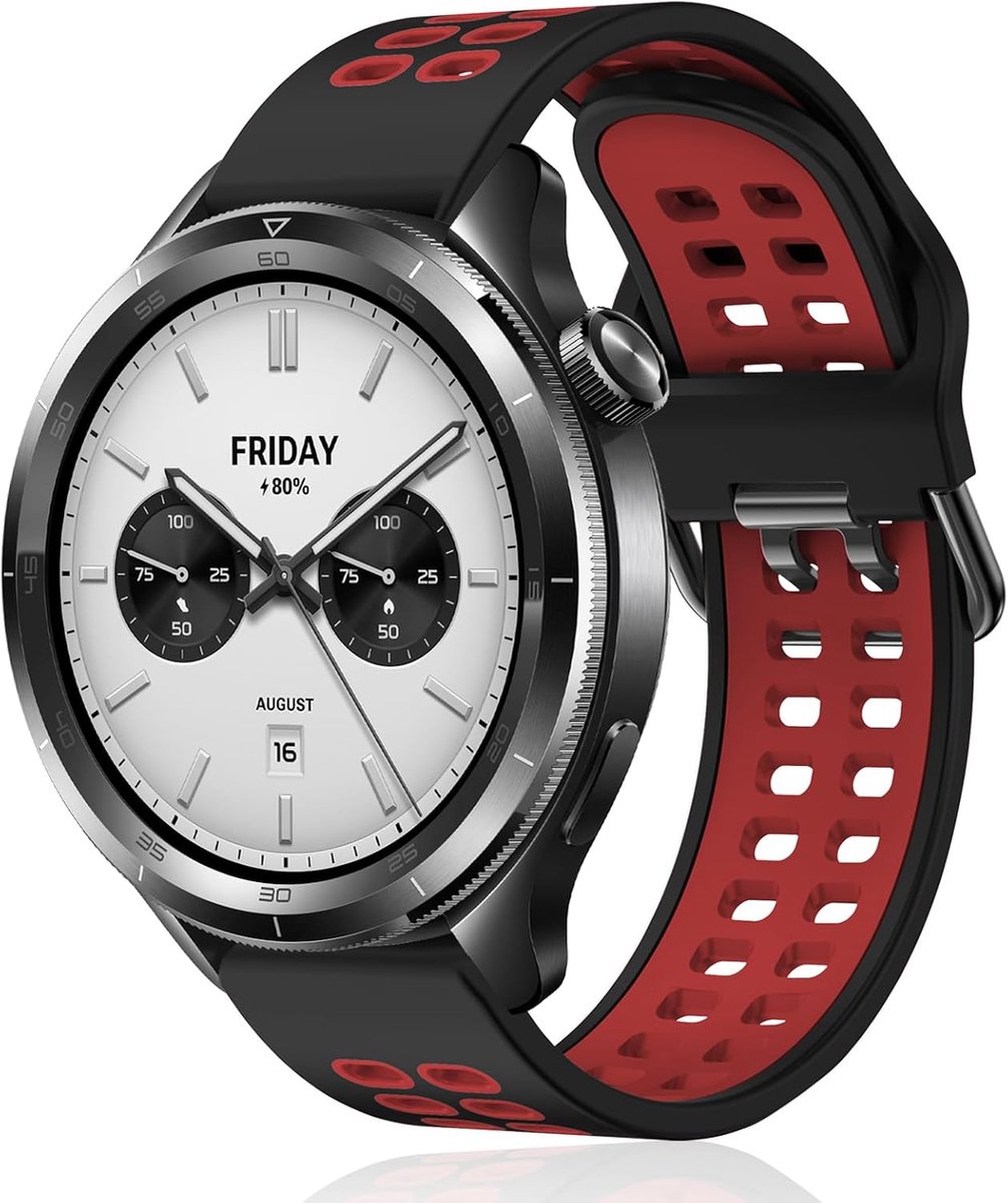 Vervangende Horlogeband voor Xiaomi Watch S4/S3/S1 Pro/2/2 Pro/Redmi Watch 5 - Siliconen - Stijlvol en Comfortabel - ShopVlot