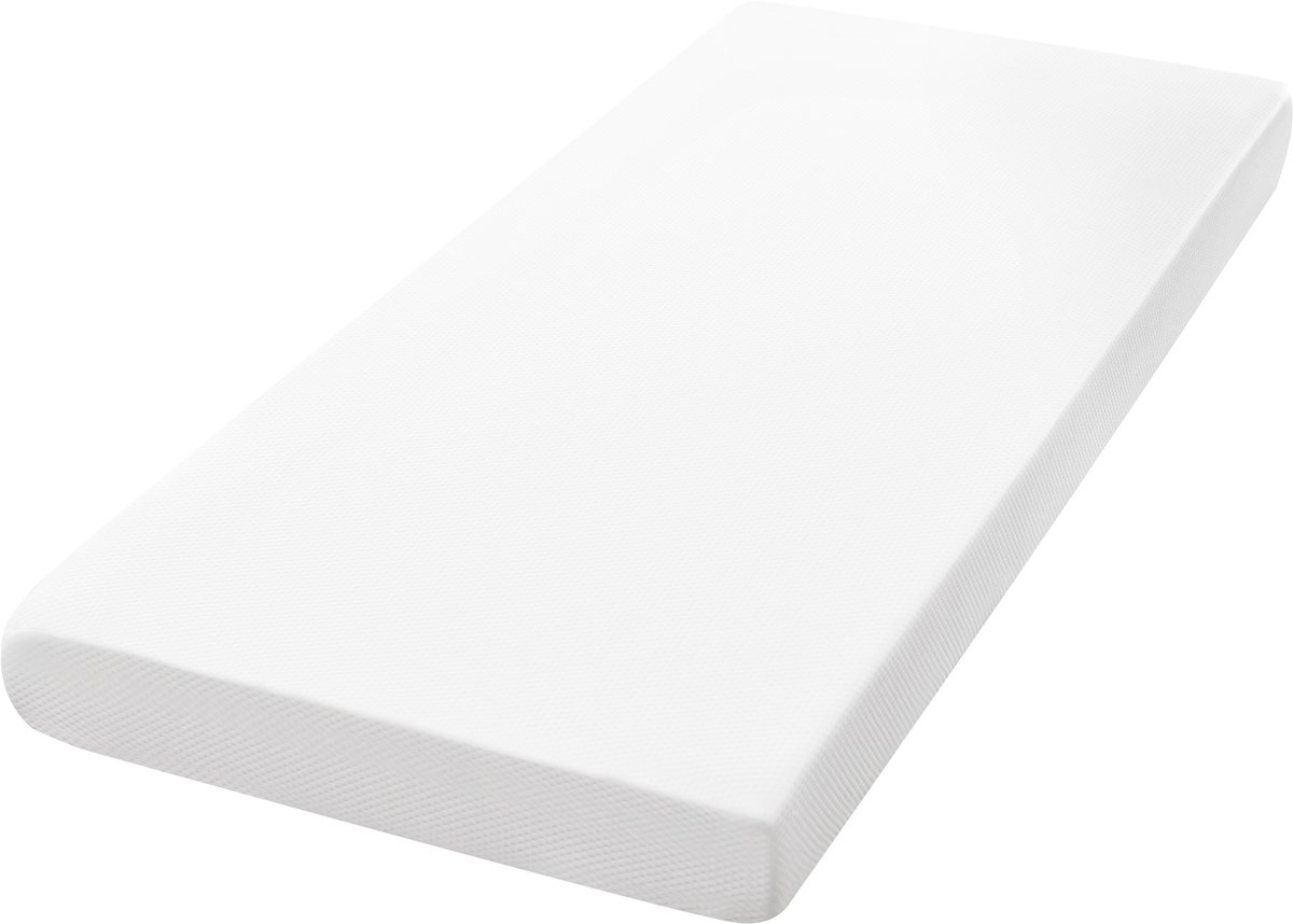 Ropilly Schuimmatras 90x200 - Ergonomisch - Hardheid H3 - Antislip Onderkant - Wit