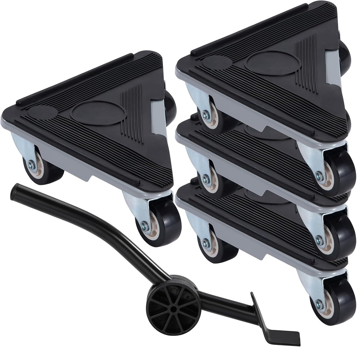 Heavy Duty Furniture Lift with 4 Sliders and Crowbar - ShopVlot