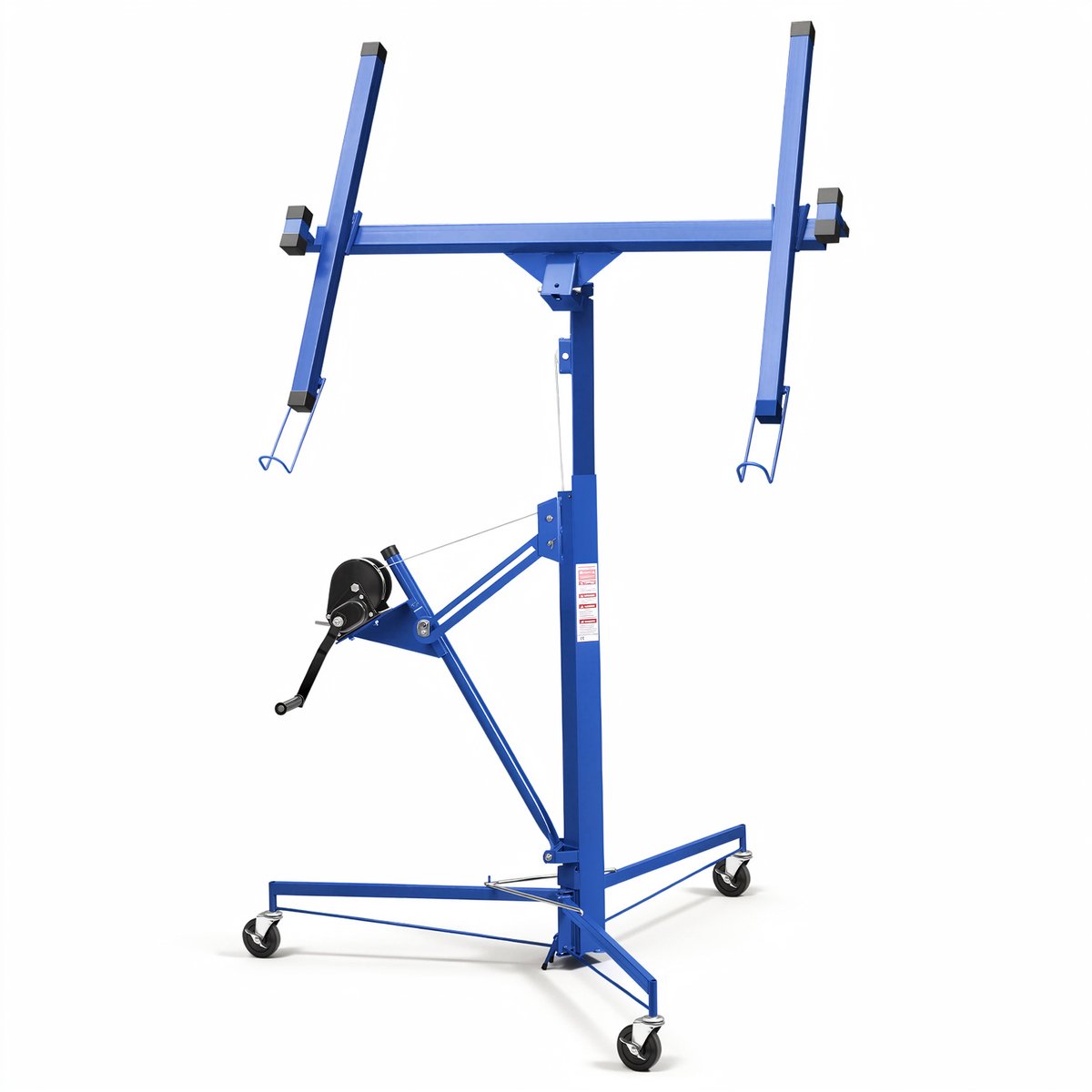 Platenlift voor plafond en wand tot 68 kg - verstelbaar 126-325 cm - zelfremmende lier - Blauw