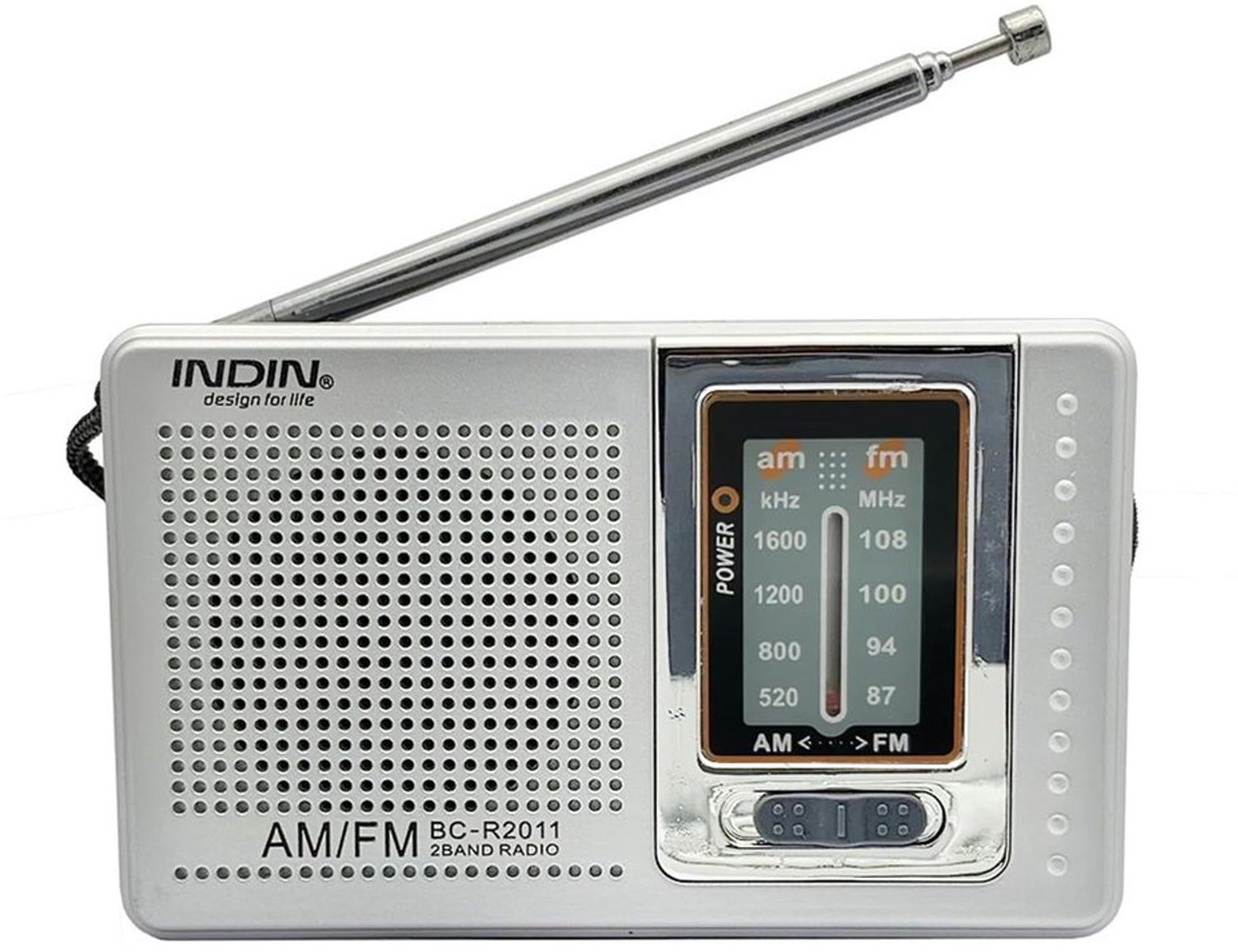 FM-radio met ingebouwde luidspreker - Draagbare Radio - Helder Geluid - Geavanceerde Chip - Ideaal voor Reizen - ABS-Kunststof - Handradio