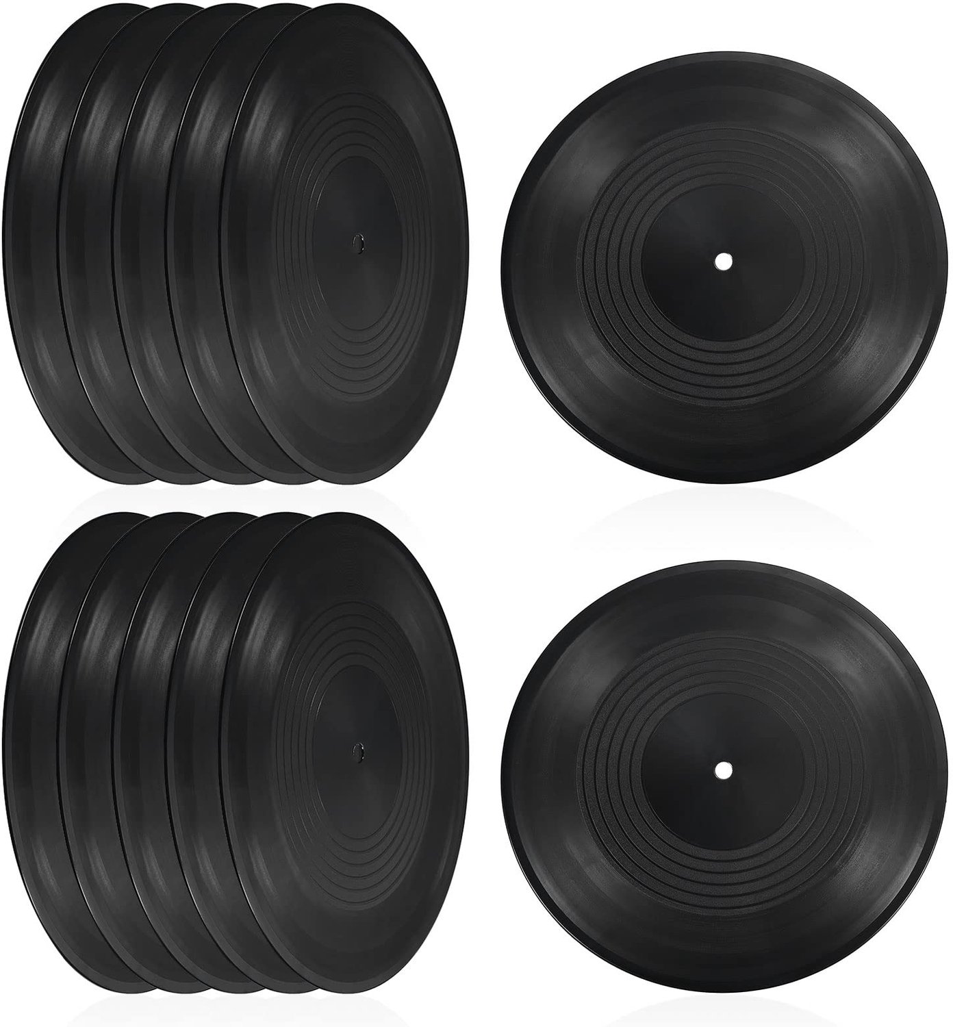 Set van 30 Stuks Lege Vinyl Platen voor Decoratie