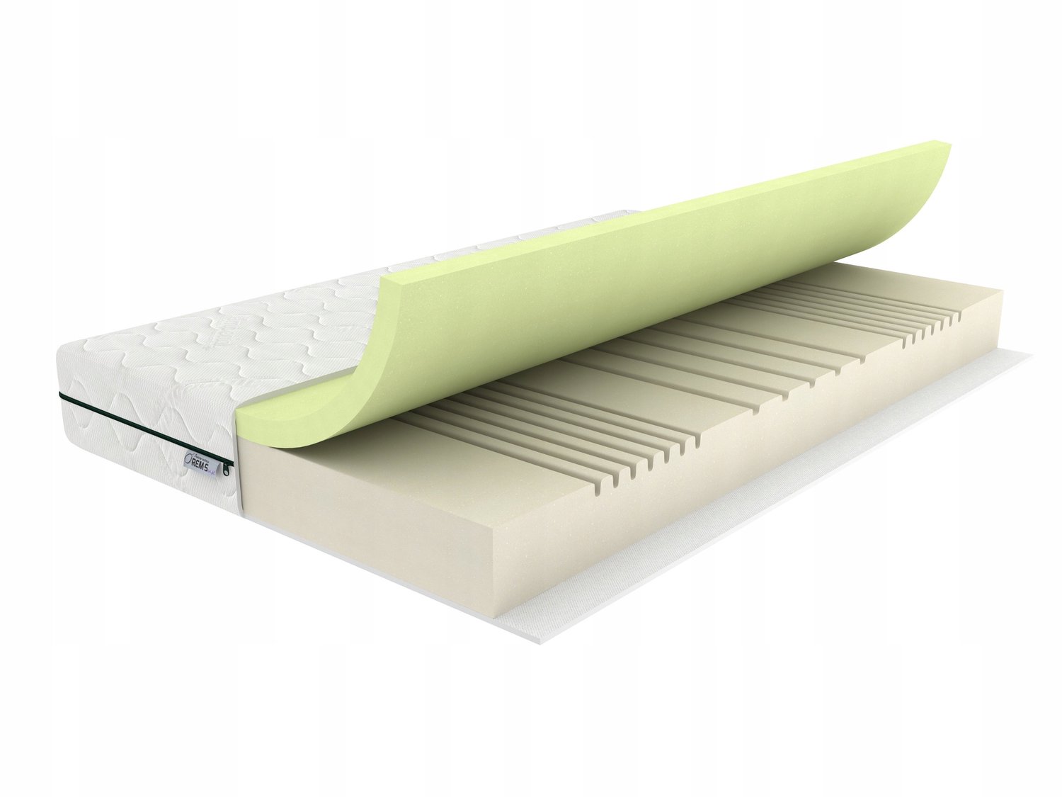 Rem-Sen Comfort - Matras - 140 x 200 cm - H3 gemiddeld stevig - Traagschuim