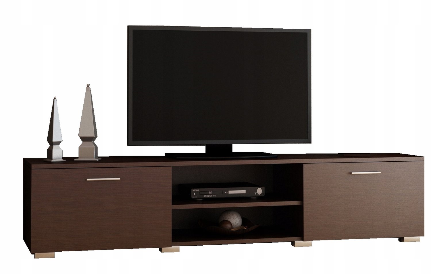 Per La Vita Roma - Tv-meubel - 140 cm - Wengékleurig Bruin