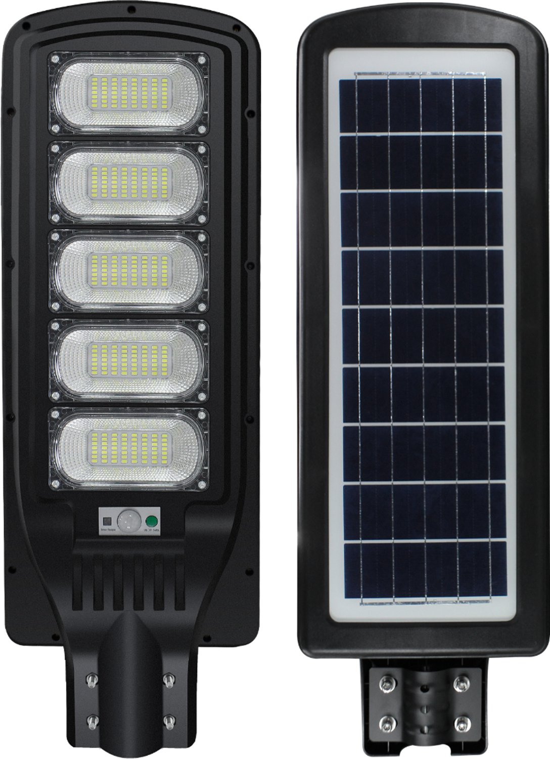 Solar LED-straatlamp buiten - Bewegingssensor - LiFePO4-accu - Jortan Tech