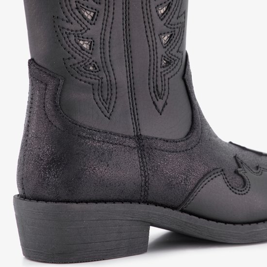 Blue Box meisjes cowboylaarzen zwart - Maat 34