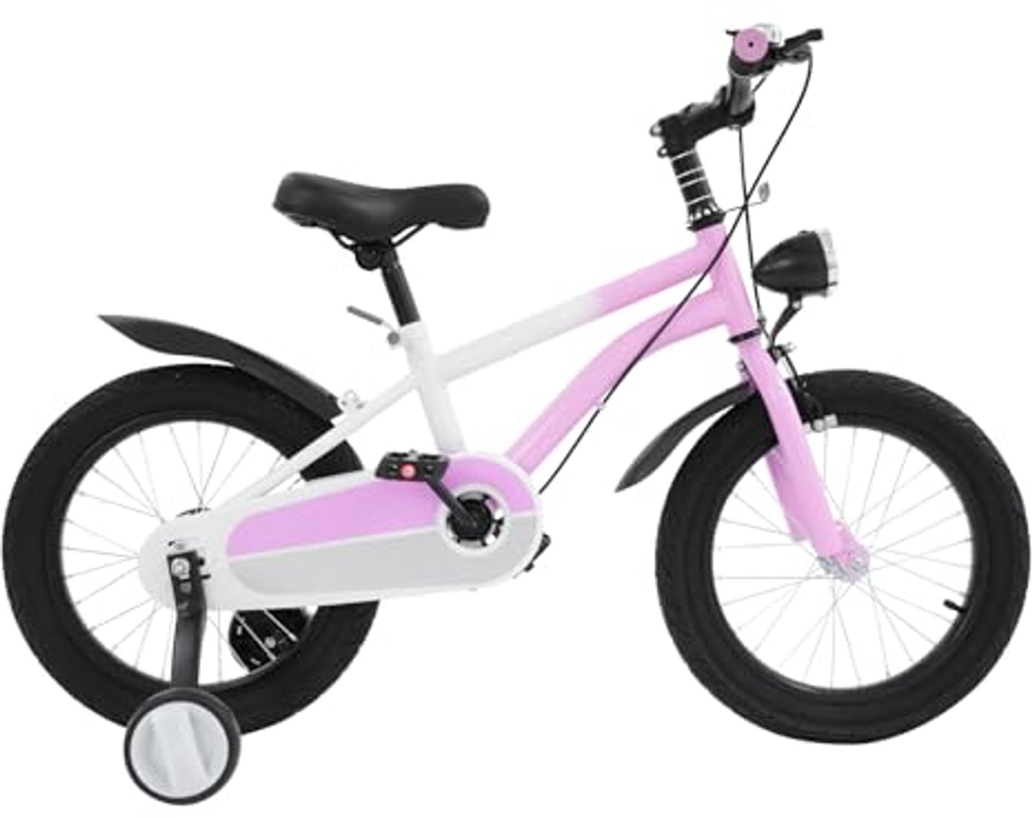 Kinderfiets 16 inch - Hoogte verstelbaar met LED verlichting