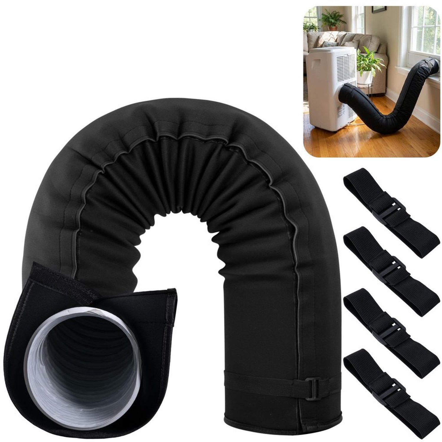 Isolerende Slanghoes voor Mobiele Airconditioners 150x50cm