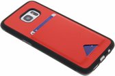 Dux Ducis - Samsung Galaxy S7 Edge hoesje - Pocard Series - Back Cover - Rood