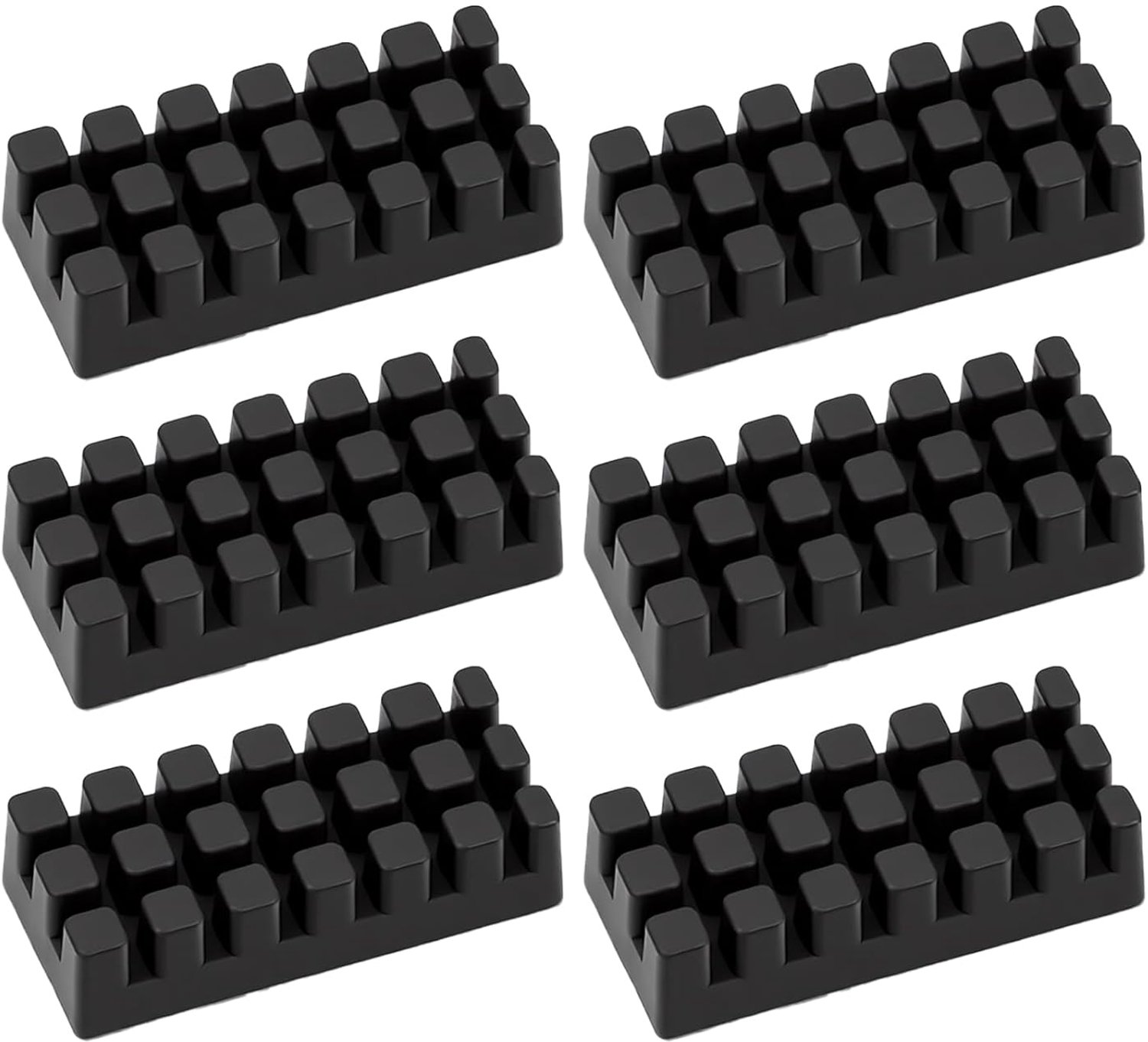 Nozzle wipers 6-pack - siliconen reiniger - hittebestendig - perfecte compatibiliteit voor Flashforge AD5X - m-winkel