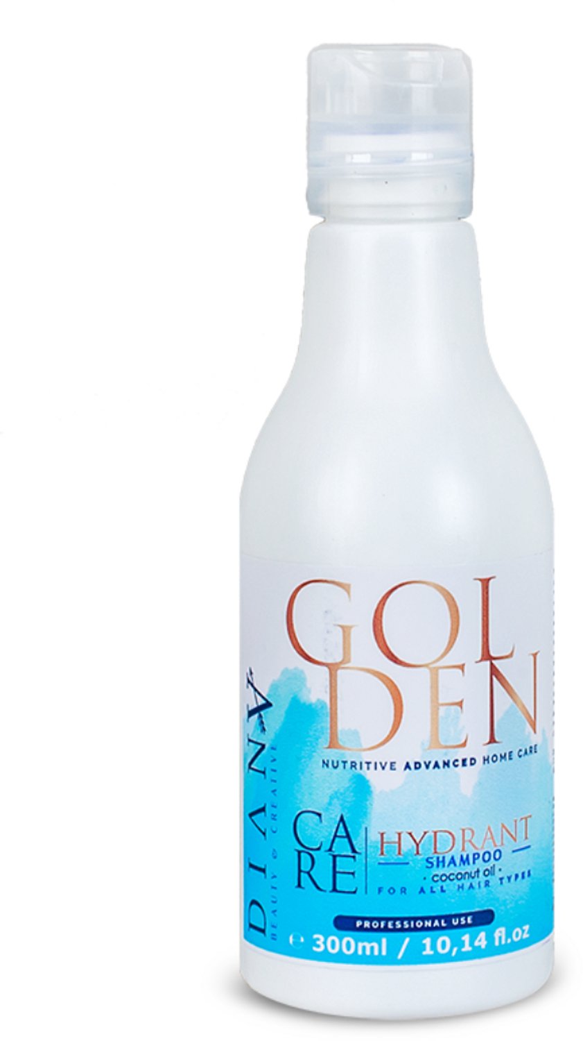 Golden Protein Zilvershampoo voor Blond Haar 300ml – Thuiszorg na Proteïne/Keratine Behandeling, Haarstijlen zonder Parabenen, Sulfaten en Siliconen, Met Anti-Yellow System
