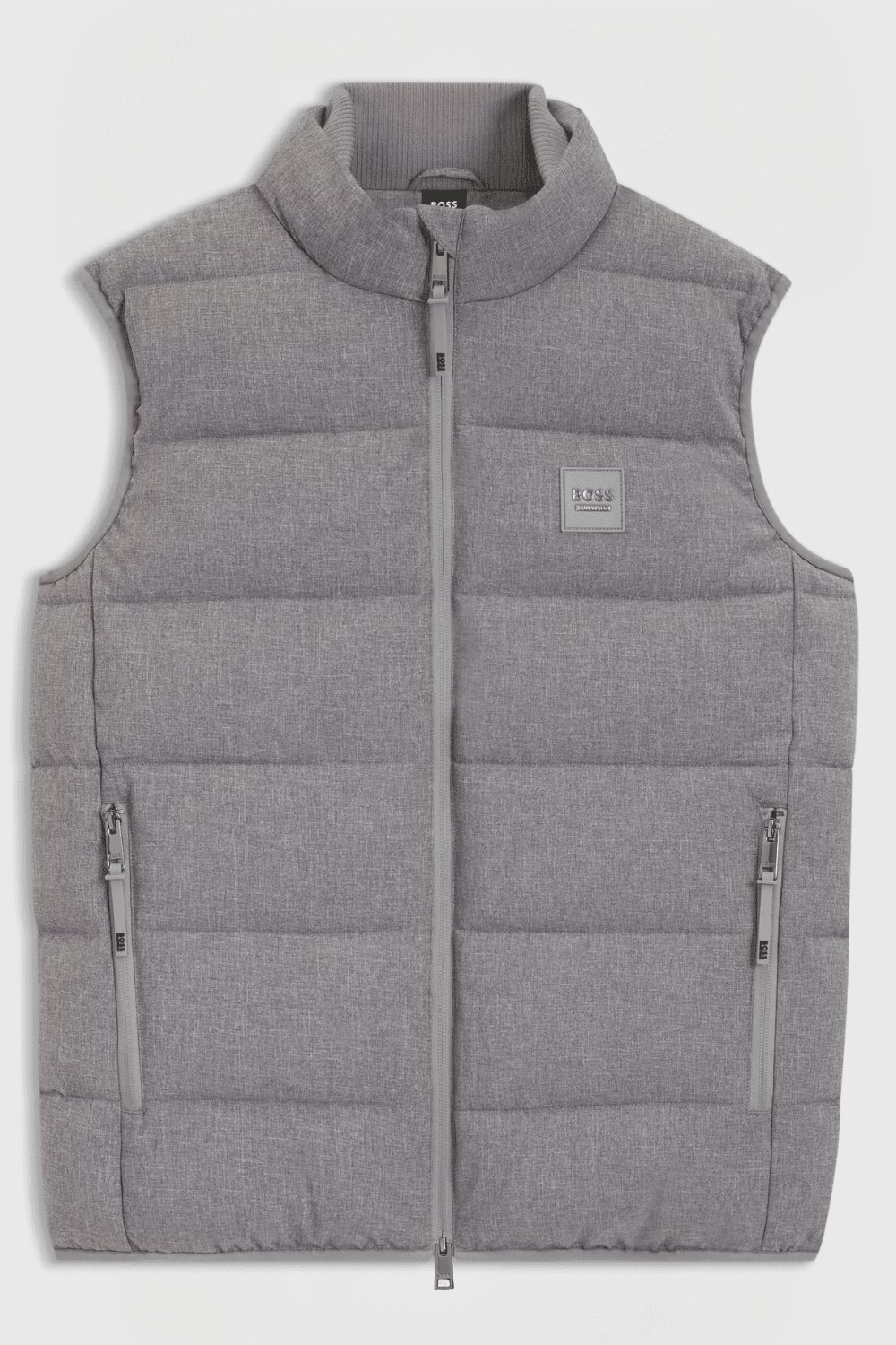 Boss Equestrian Jacob Puffer Bodywarmer Heren Grijs