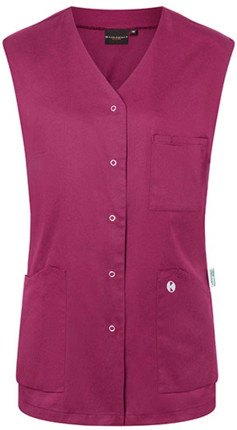 Karlowsky Sleeveless Kasack Essential KY141 Fuchsia (ca. Pantone 689c)