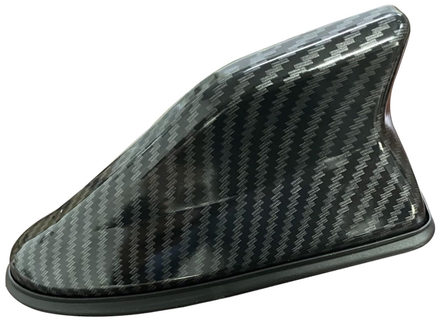 Haaienvin-antenne lage windweerstand - Auto antenne universeel - ABS-kunststof - Voor SUV/trucks/bestelwagens - 16 x 7,8 x 7 cm - 1 stuk