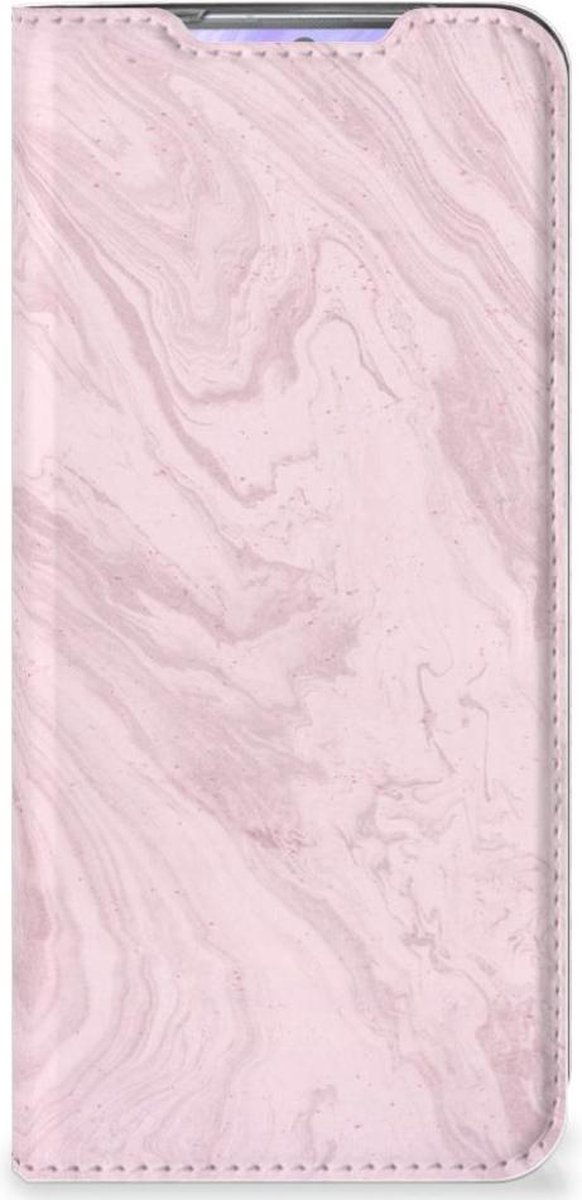 Samsung Galaxy S20 Standcase Marble Pink - Origineel Cadeau Vriendin