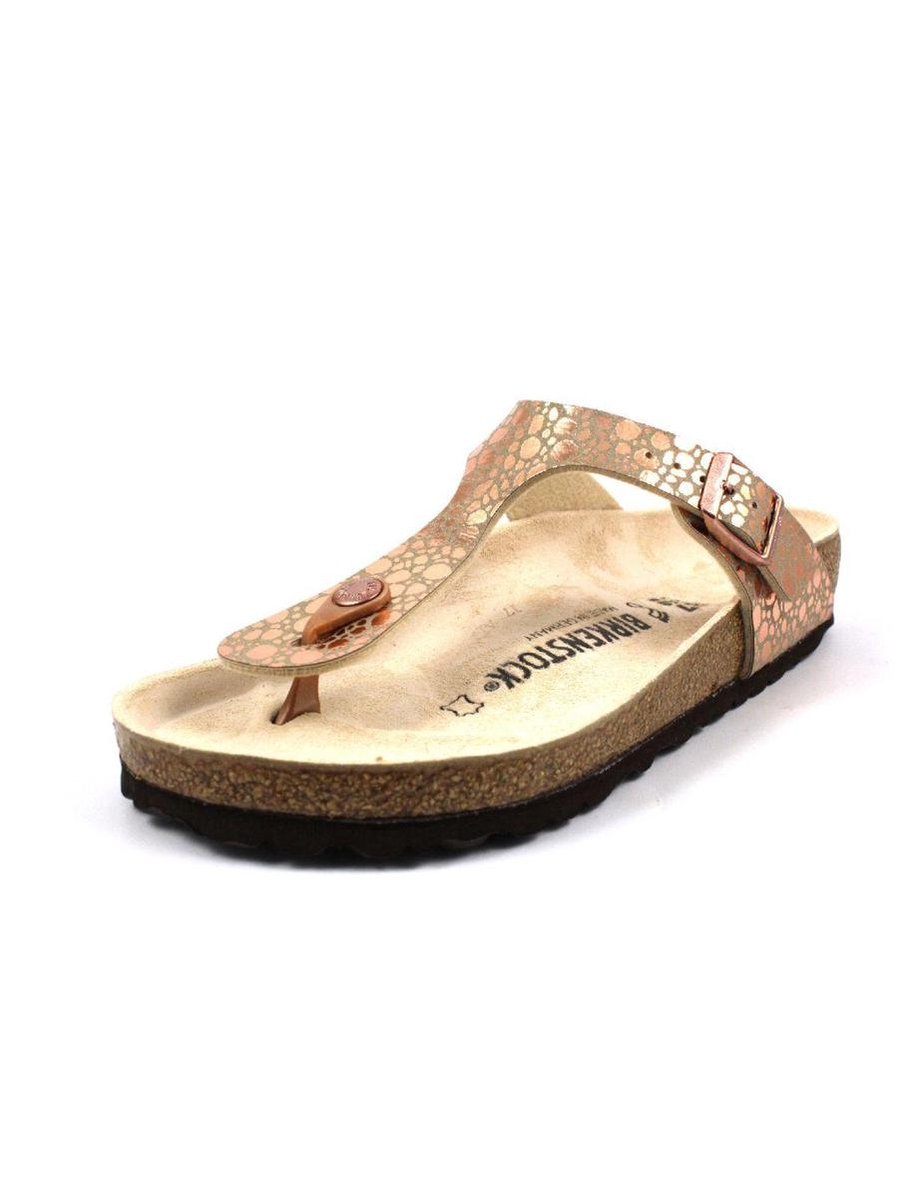 Birkenstock Gizeh Dames Slippers - Copper - Maat 39 | bol.com