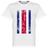 Costa Rica Flag Football T-shirt - XXL