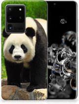 Geschikt voor Samsung Galaxy S20 Ultra TPU Hoesje Panda