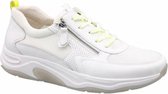 Gabor rollingsoft sensitive 46.918.60 - dames wandelsneaker - wit - maat 40.5 (EU) 7 (UK)