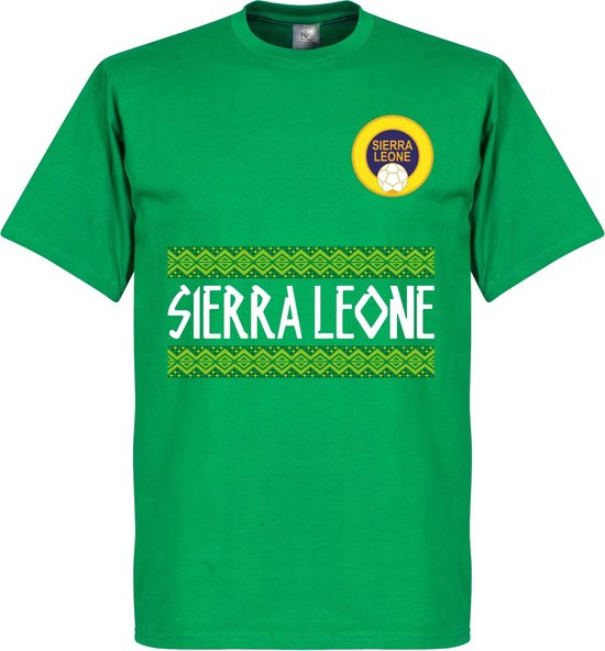 Sierra Leone Team T-Shirt - Groen  - XXL