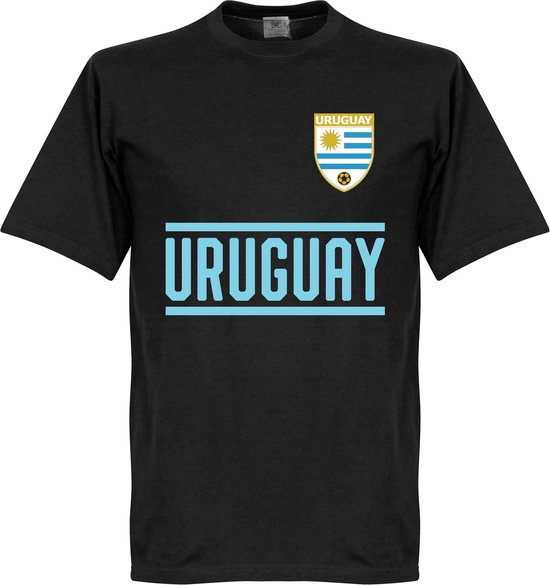 Uruguay Team T-Shirt - Zwart - XS
